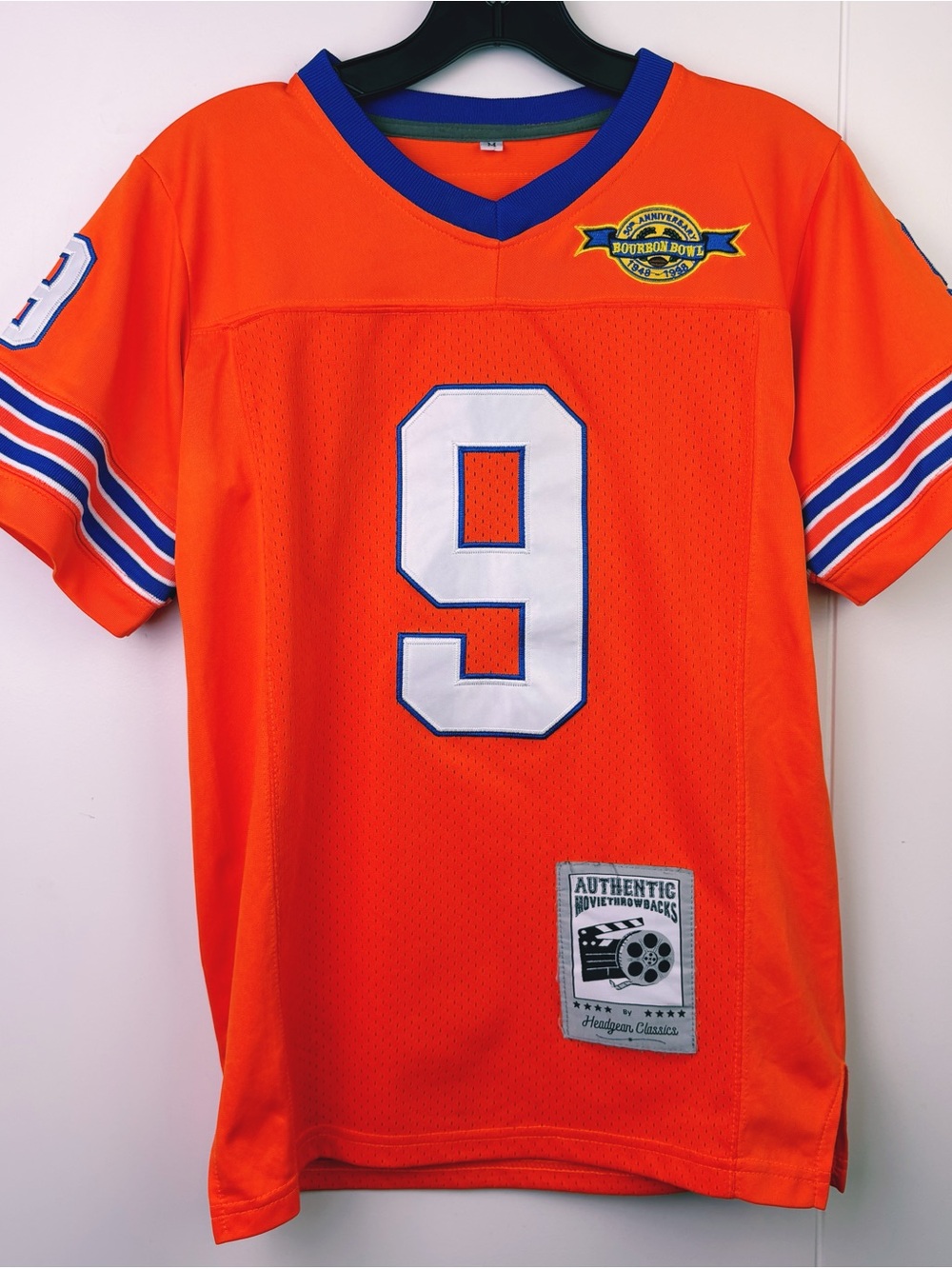 Headgear Classics Bobby Boucher #9 Waterboy Jersey Youth M Bourbon Bowl